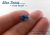ブラジル産トパーズ☆ファンシーヘキサゴンシェイプ9mm☆2.95ct.☆チェッカーカット