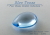 ブルートパーズ☆ペアシェイプ13ｘ10mm☆約5.64ct☆ダブルカボションカット