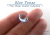ブルートパーズ☆ペアシェイプ13ｘ10mm☆約5.64ct☆ダブルカボションカット