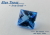 ブラジル産トパーズ☆スクエアシェイプ8mm☆3.08ct.☆チェッカーカット