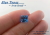 ブラジル産トパーズ☆スクエアシェイプ8mm☆3.08ct.☆チェッカーカット
