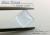ブルートパーズ☆スクエアシェイプ8mm☆3.81ct.☆シュガーローフカット