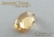 ブラジル産インペリアルトパーズ☆オーバルシェイプ6x4mm☆約0.46ct☆