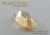 ブラジル産インペリアルトパーズ☆オーバルシェイプ6x4mm☆約0.46ct☆