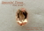 ブラジル産インペリアルトパーズ☆オーバルシェイプ6ｘ4mm☆約1.00ct☆ペアセット