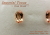 ブラジル産インペリアルトパーズ☆オーバルシェイプ6ｘ4mm☆約1.00ct☆ペアセット