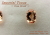 ブラジル産インペリアルトパーズ☆オーバルシェイプ6ｘ4mm☆約1.00ct☆ペアセット