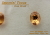 ブラジル産インペリアルトパーズ☆オーバルシェイプ7ｘ5mm☆約2.22ct☆ペアセット