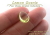 レモンクォーツ☆ペアシェイプ13ｘ10mm☆約4.19ct☆ダブルカボションカット