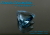 ブラジル産パライバトルマリン☆ファンシートリリアントシェイプ約4.5ｘ4ｍｍ☆0.18ct.☆