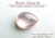 ローズクォーツ☆ペアシェイプ13ｘ10mm☆約4.26ct☆ダブルカボションカット