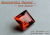 ザンビア産スペサルティンガーネット☆スクエアシェイプ6.0mm☆約1.44ct