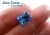ブラジル産ブルートパーズ☆スクエアシェイプ10mm☆約5.07ct☆チェッカーカット