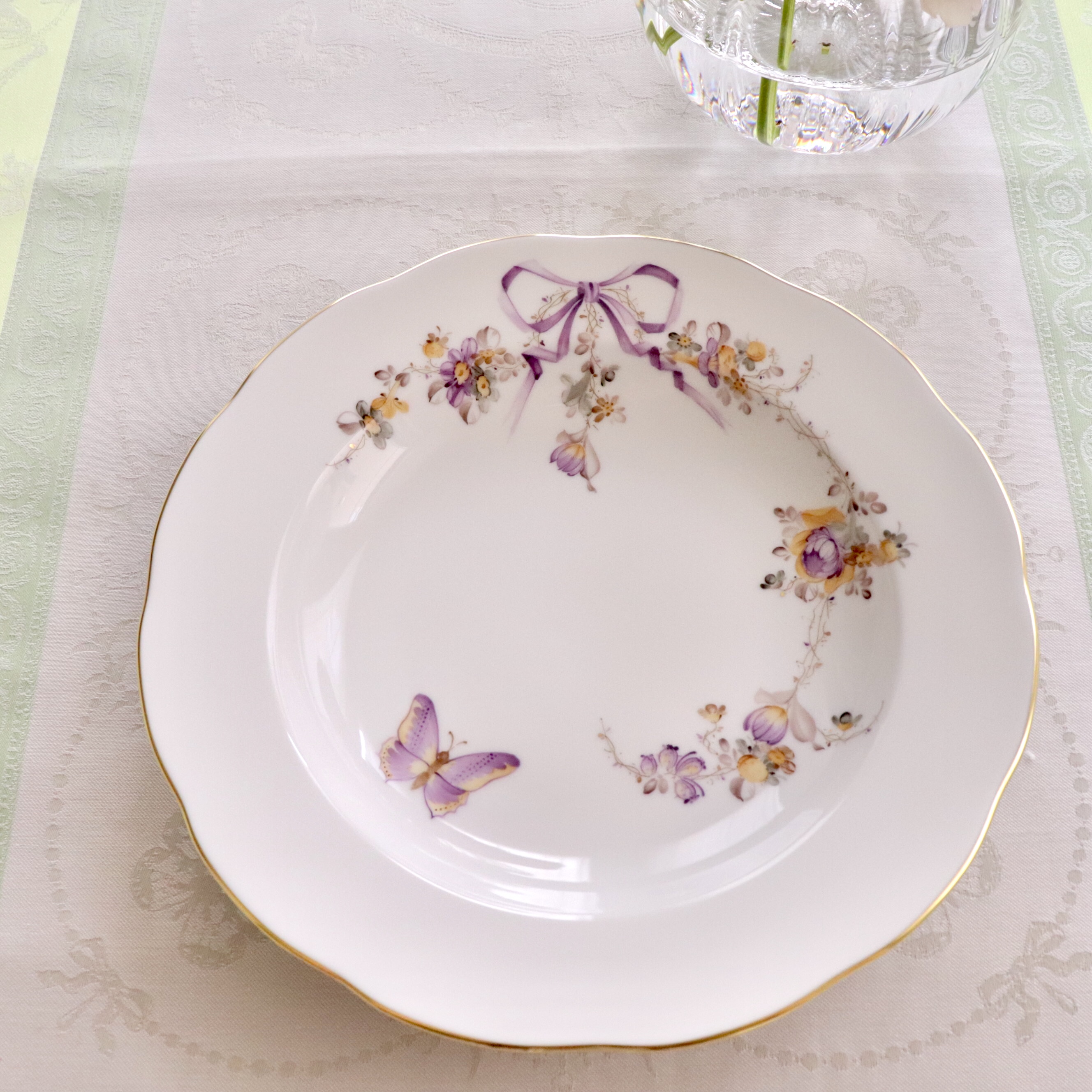 ☆御会員様限定☆ Herend EDEN エデン　スーププレート　フルデザイン（*プレート１枚のご案内です。）