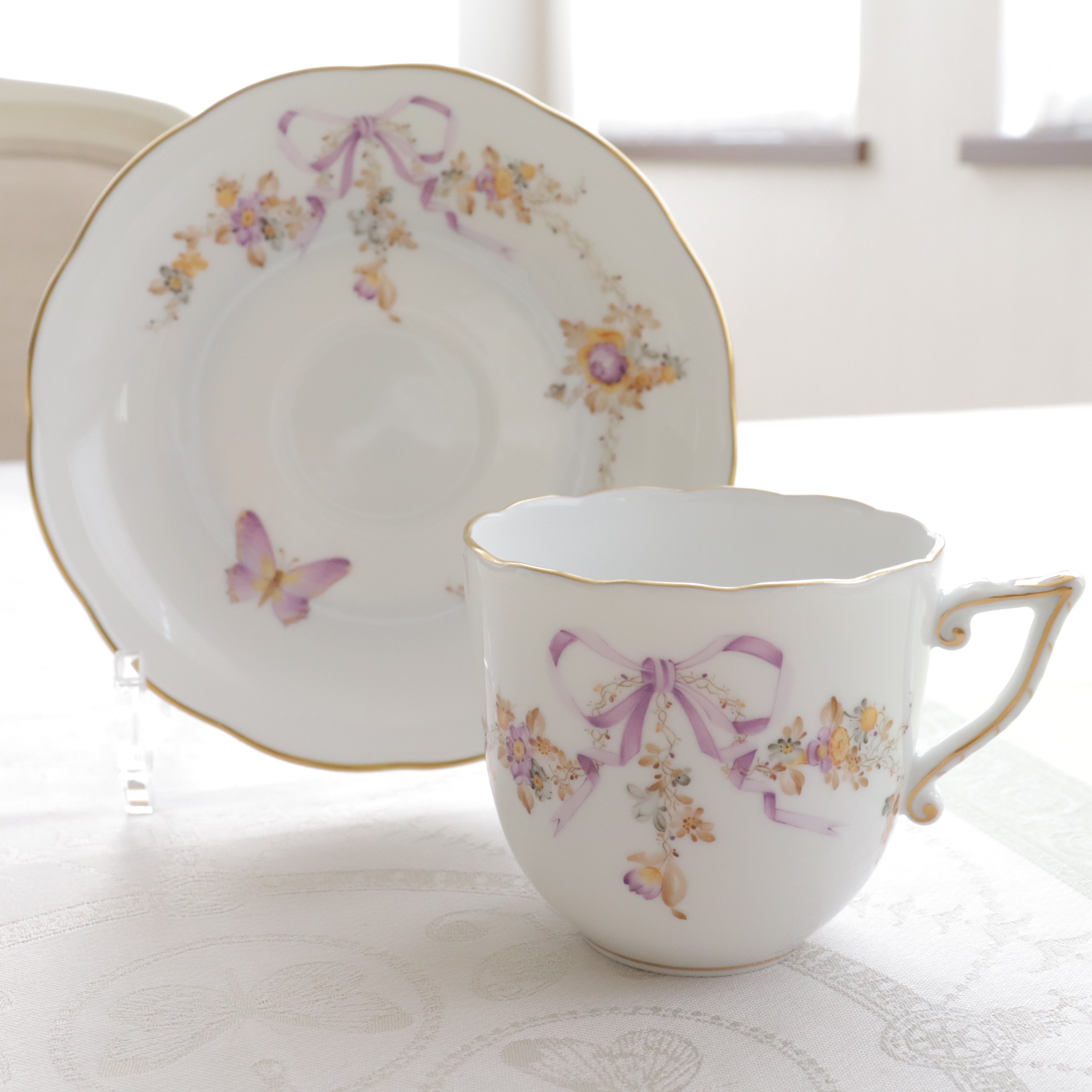 ご会員様限定 Herend ヘレンド Eden エデン コーヒーカップ ソーサー Everyday The Luxe