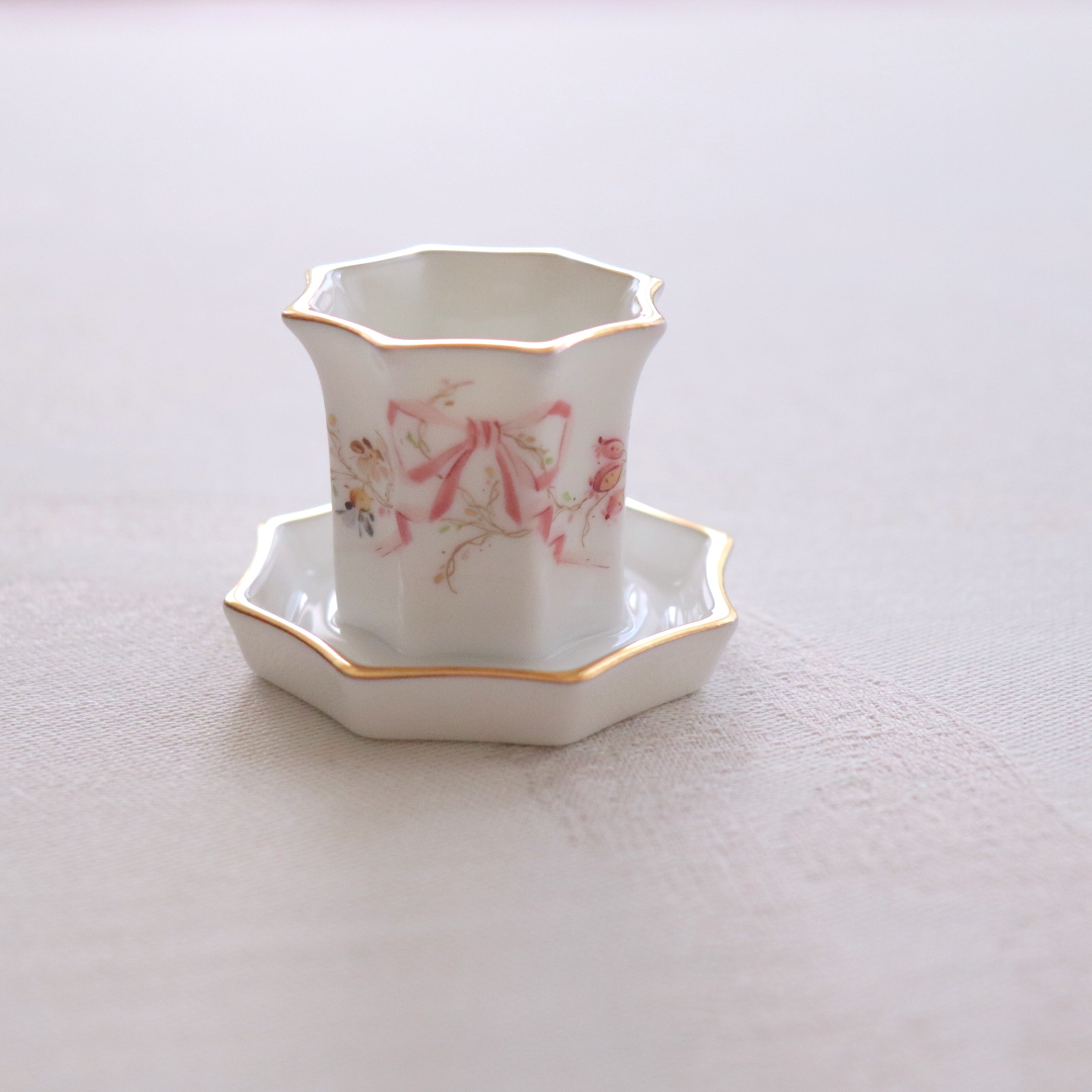 ☆再入荷☆ Herend ヘレンド  EDEN エデン桜ピンク　ホルダー