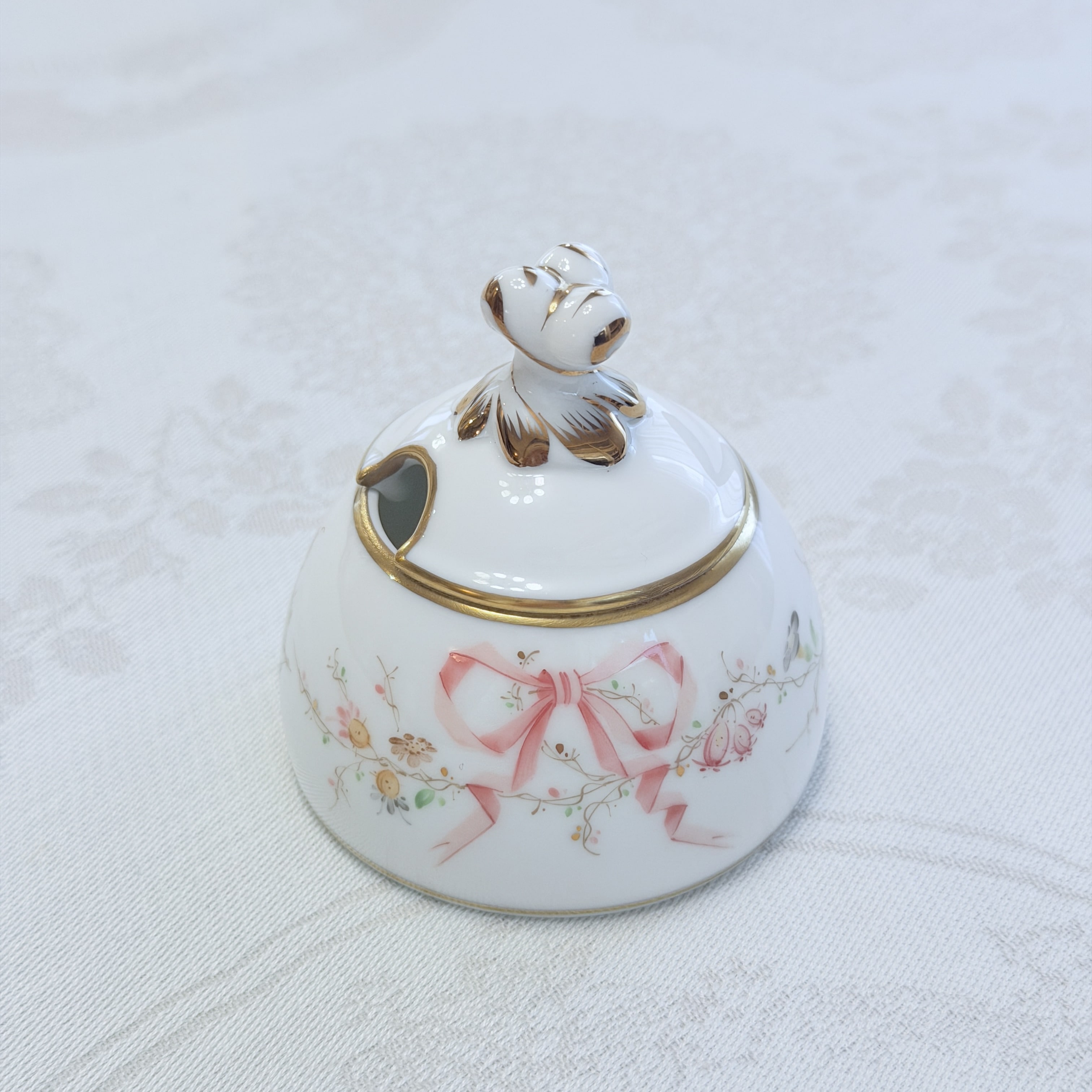 ☆レア☆ Herend ヘレンド　エデン桜ピンク　シンプル　コンディメンツポット