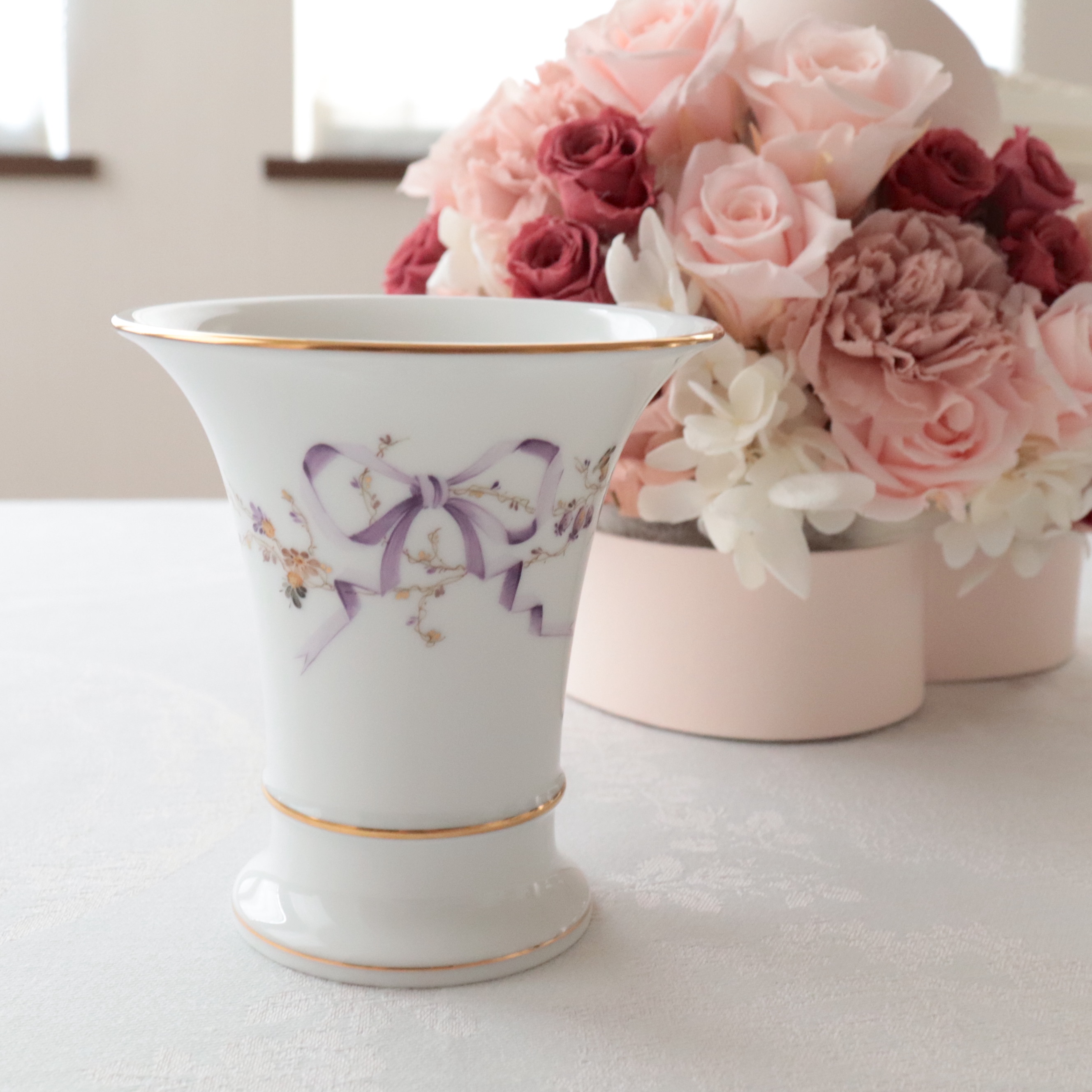 Herend EDEN 　ヘレンド　エデン　シンプルバージョン　フラワーベース　花瓶10cm
