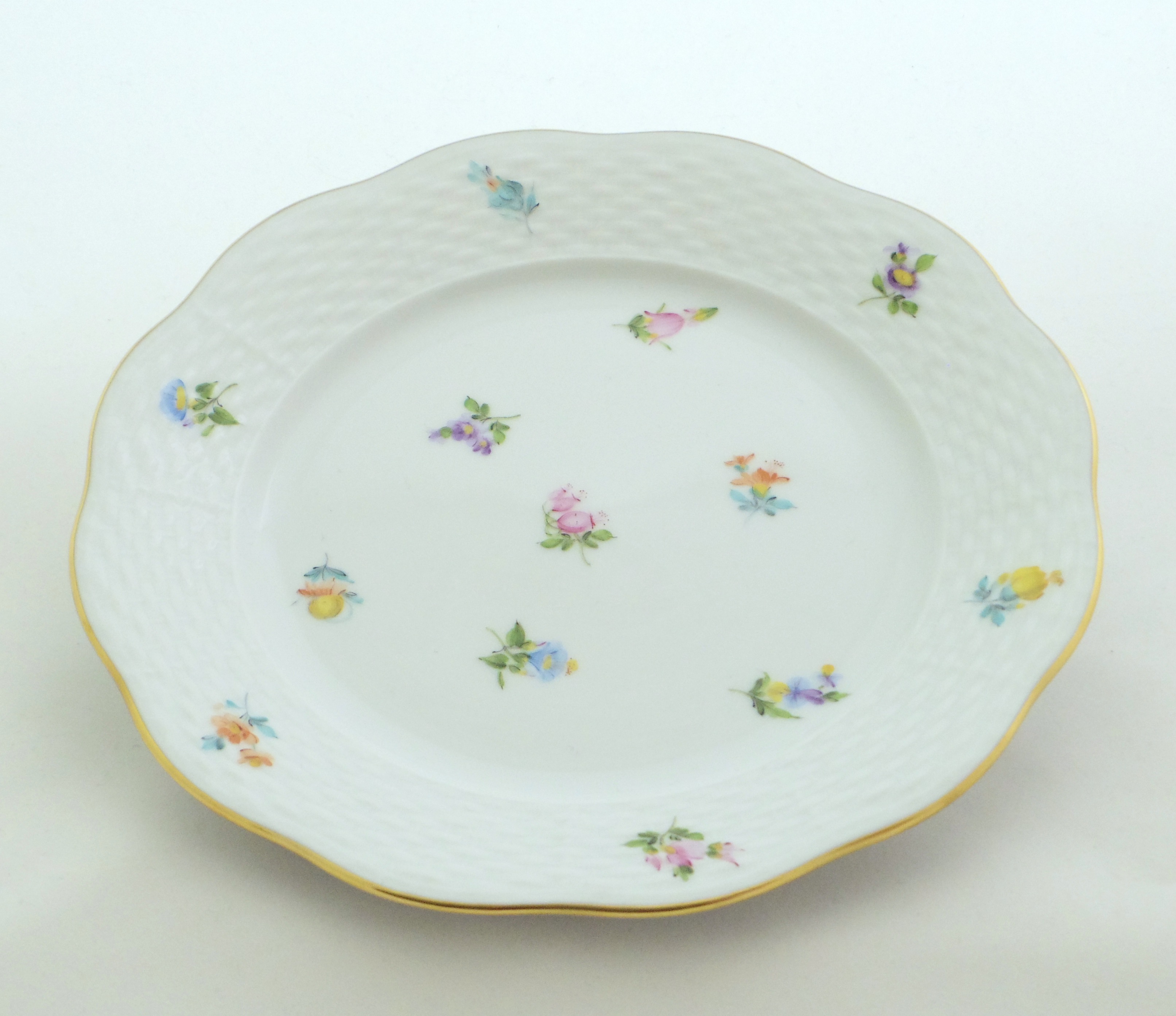 ヘレンド MF 00517-0-00 ミルフルール デザートプレート 19cm