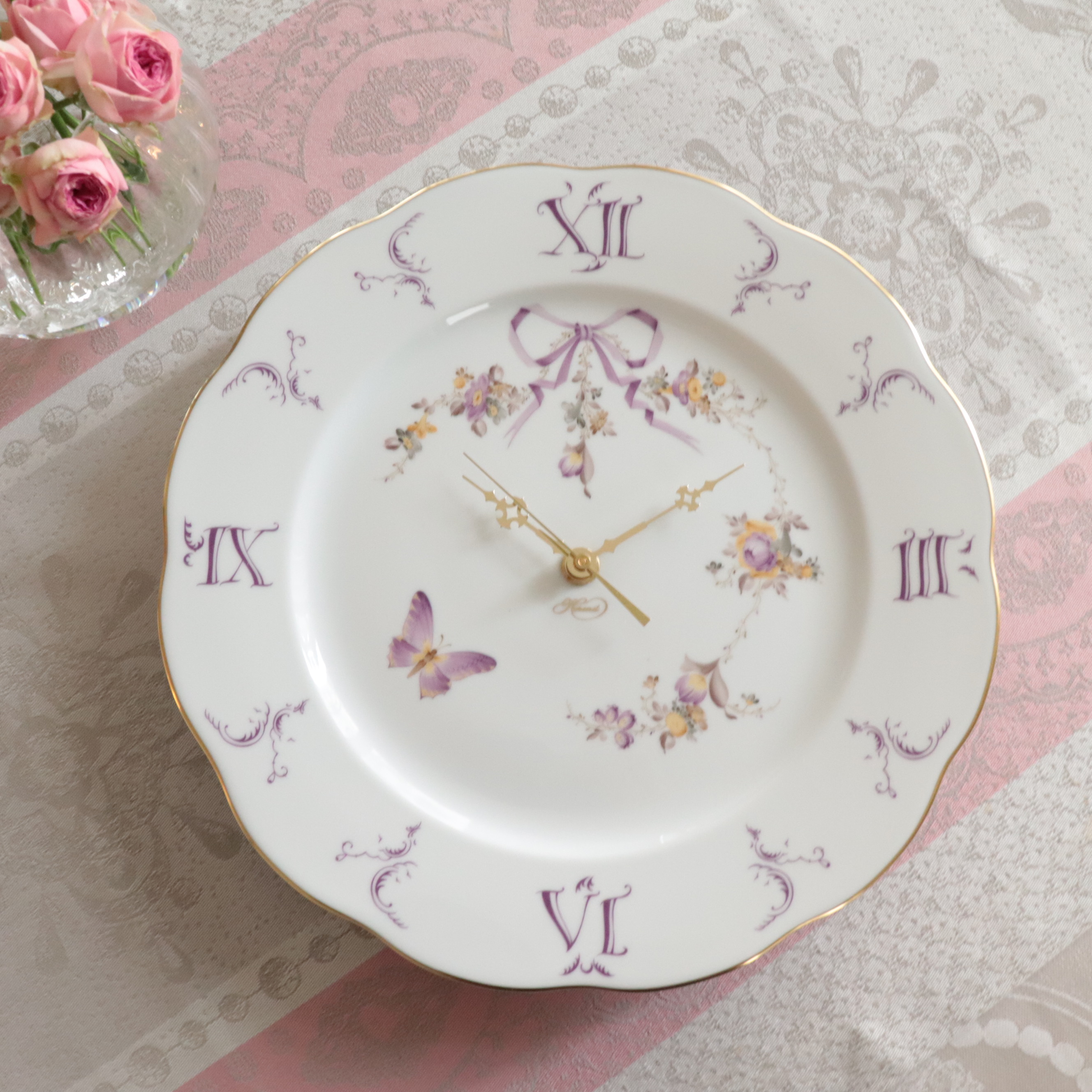 ☆お取り寄せ品☆お届けまで６ヶ月前後☆New Price☆ ヘレンド EDEN 20527-0-47 ウォールクロック