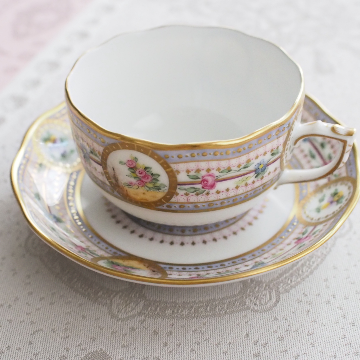 一番の レア 美品 B 雅姫さん サルグミンヌ窯 Lavalliere カップ