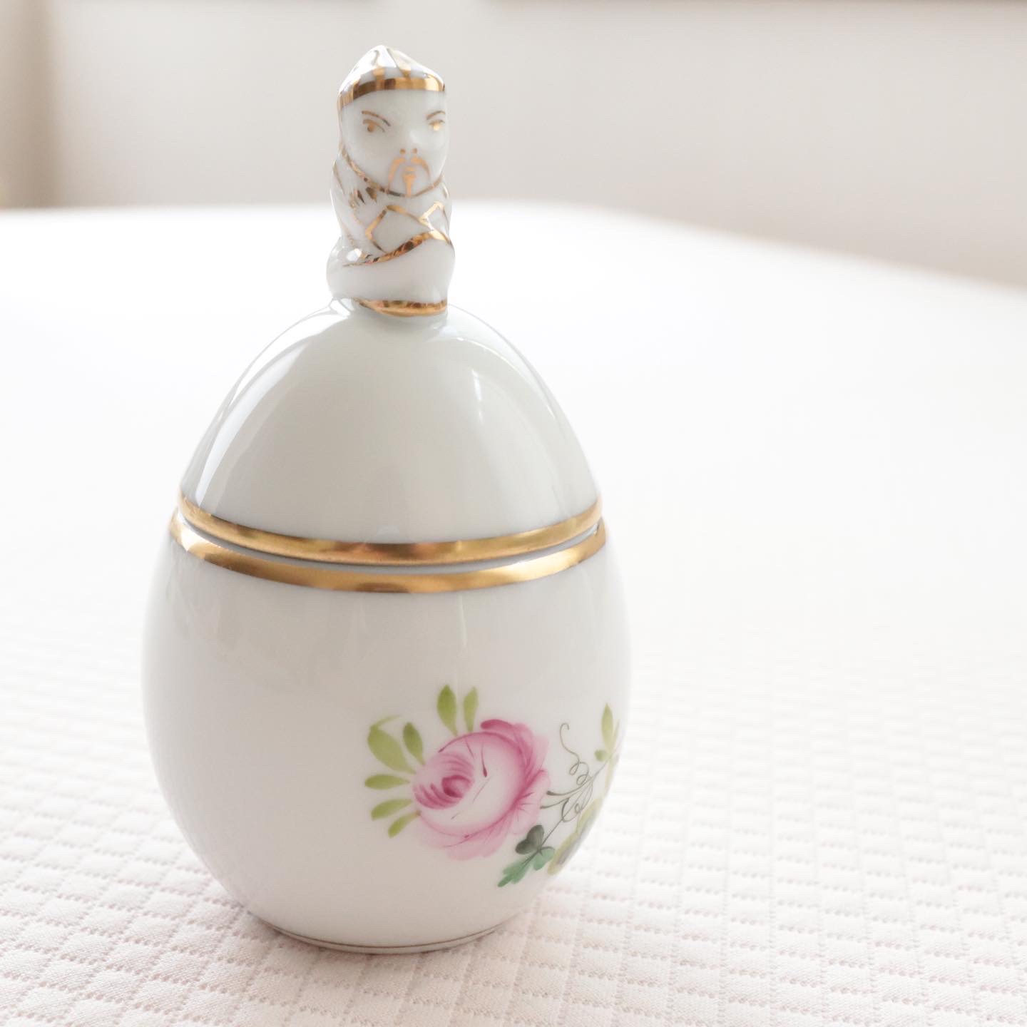 Herend ヘレンド　ウィーンのバラゴールドシリーズ　エッグボンボン　マンダリンシリーズ