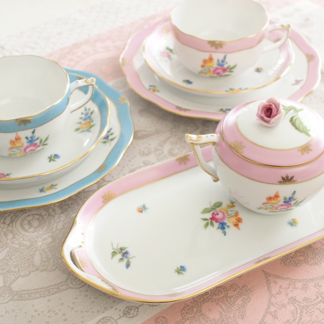 HERENDヘレンド／コーヒーカップ、シュガーポット