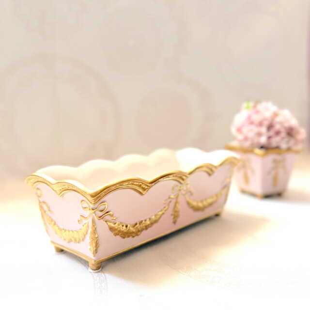 ☆Sold Out☆ Cattin Cachepot ミディアムサイズ鉢 (*鉢のみのご案内です。写真３枚目はイメージ写真です。）