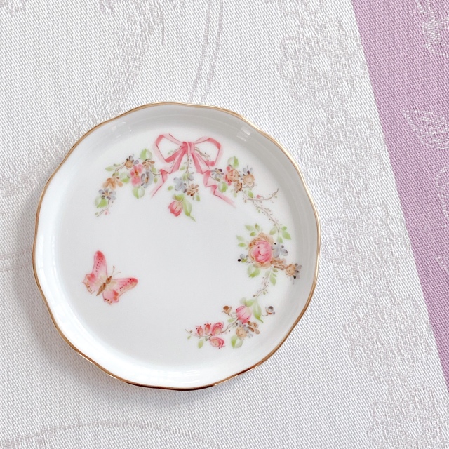 ☆ヘレンド　EDEN SAKURA PINK  プチプレート１０cm☆