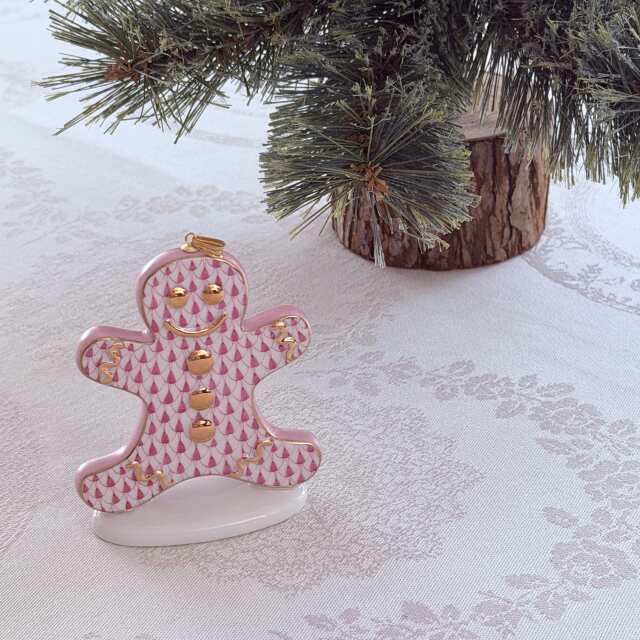 Herend ヘレンド　クリスマスオーナメント　ジンジャーブレッドマン