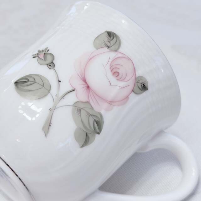 ヘレンド ウイーンの薔薇ピンク ラージマグ ウィーンの薔薇] ラージマグ