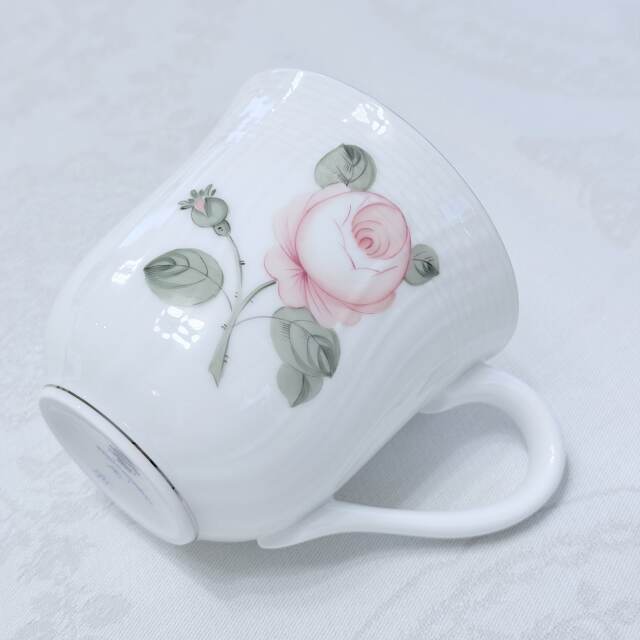 Herend ヘレンド　ウィーンの薔薇プラチナシリーズ  ラージマグ　（大輪タイプ）