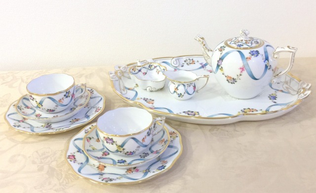 ヘレンド FLR 20400-0-00 フラワーリボン トレイ（トレイのみ） 