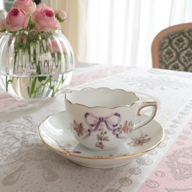 ☆再入荷☆特別ご案内価格☆入荷分のみ☆Herend EDEN エデン　20711-0-00 ミニカップ＆ソーサー　約１００ml