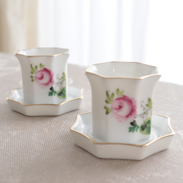 ☆新入荷☆ Herend ヘレンド  ウィーンの薔薇シンプルゴールド　ホルダー　（＊１つのご案内です。）