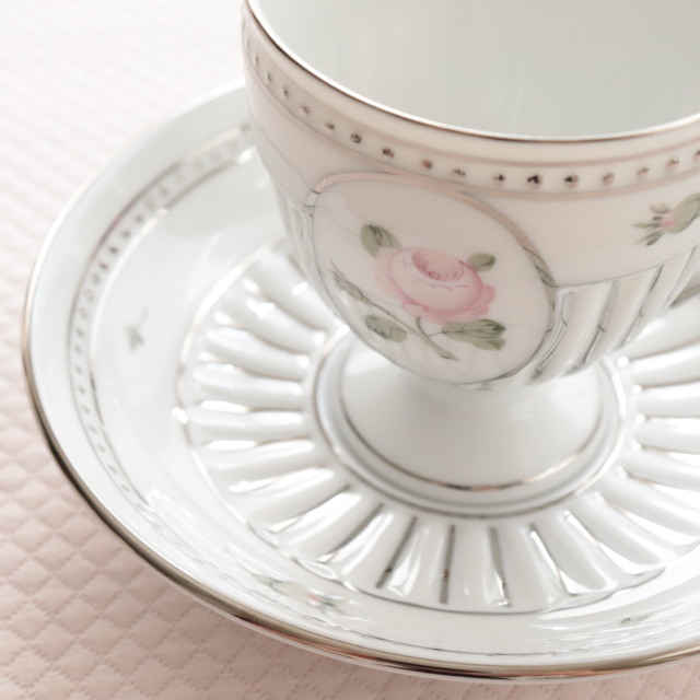 ウィーンの薔薇プラチナ アンピール カップ＆ソーサー（単品）