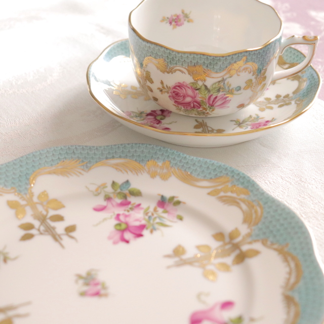 マスターペインター作 Herend ジュリア JULIA ティートリオ