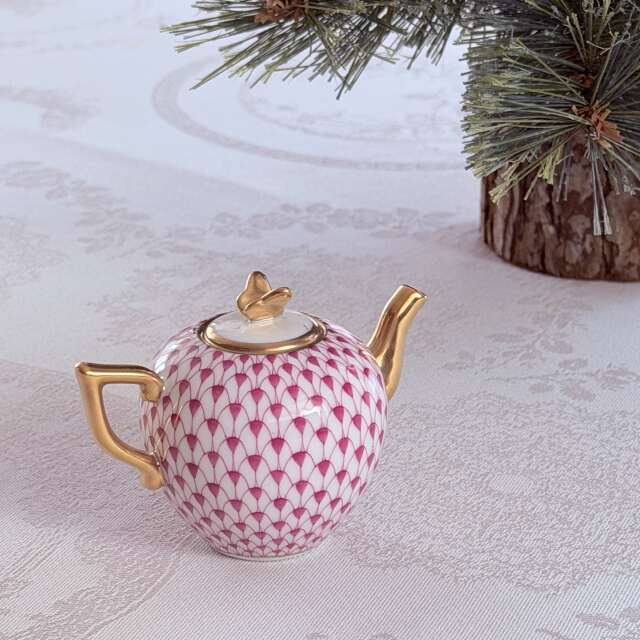 Herend ヘレンド クリスマスオーナメント ティーポット