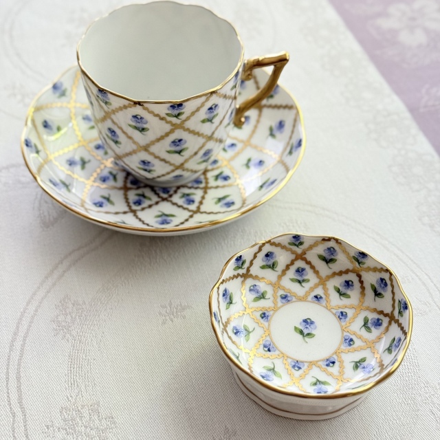 ☆Sold Out☆レア☆ Herend ヘレンド ヴィオレット金彩 コーヒー