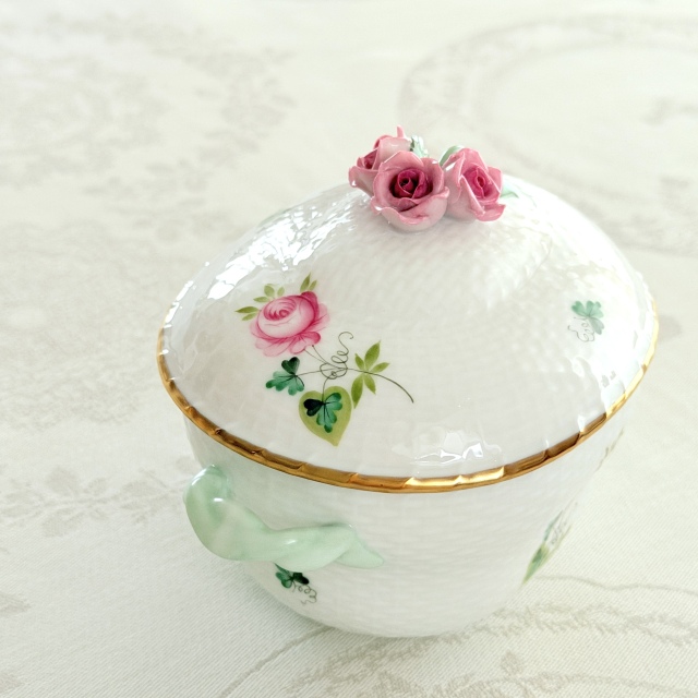 Herend ヘレンド ウィーンの薔薇シンプルゴールド ミニチュリーン