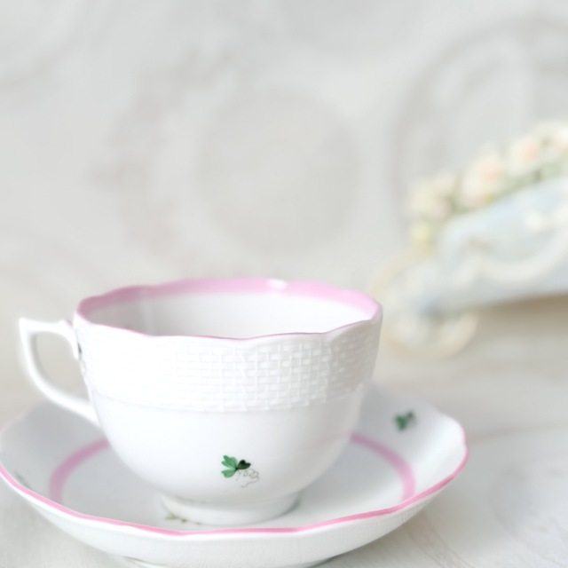 ☆ラスト2点☆ Herend ヘレンド ウィーンの薔薇ピンク モーニング