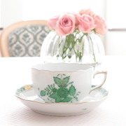 ☆ラスト2点☆新入荷☆Herend ヘレンド　AV アポニーグリーン　カップ＆ソーサー