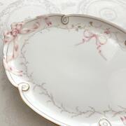 美品 ヘレンド プレート ピンクローズ Herend ☆再入荷☆ Herend ヘレンド エデン桜ピンク シンプル 19cm
