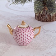 Herend ヘレンド　クリスマスオーナメント　ティーポット