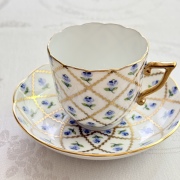 ☆再お値下げ☆ヘレンド ②セーブル風小薔薇金彩 コーヒーカップ＆ソーサー セーブル風小薔薇金彩] ティーカップ&ソーサー