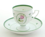 ☆NEW☆ ご予約品 納期6ヶ月から8ヶ月前後☆ ヘレンド VRH ウィーンの薔薇　アンピール　カップ＆ソーサー