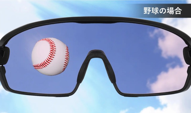 A-FIT 高校野球対応スポーツサングラス ホワイトエックス AF-7007WX