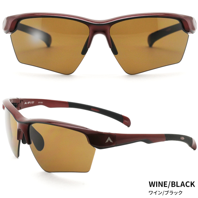 スポーツサングラス 黒 ブラウンレンズ af-802pbr_6_c4.jpg?t=