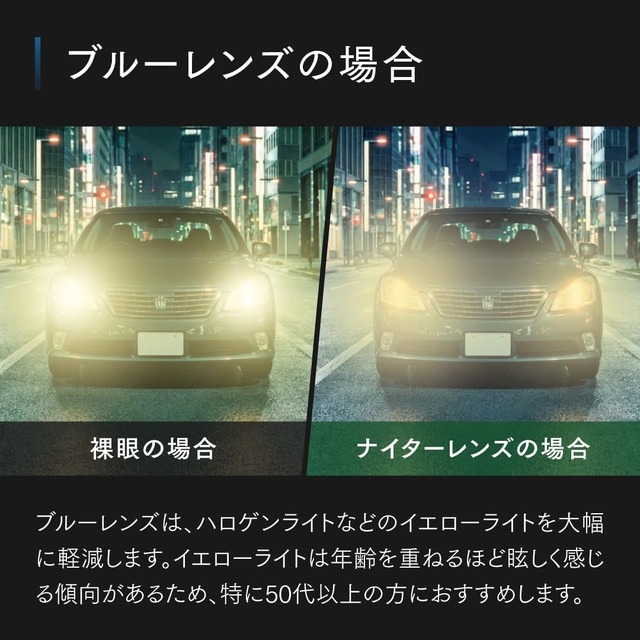 CIENEGA 夜間ドライブ用サングラス ボストンシェイプ CN-3301D