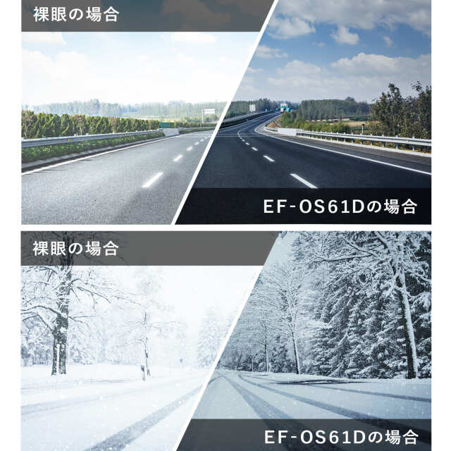 E-FIT 夜間ドライブ用オーバーサングラス EF-OS61D | 【公式